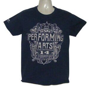 DISNEYLAND ACTORS/Performing Arts Tshirt, M, Navy Blue, SS, 2014 Event